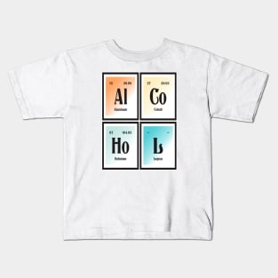 Alcohol | Periodic Table of Elements Kids T-Shirt